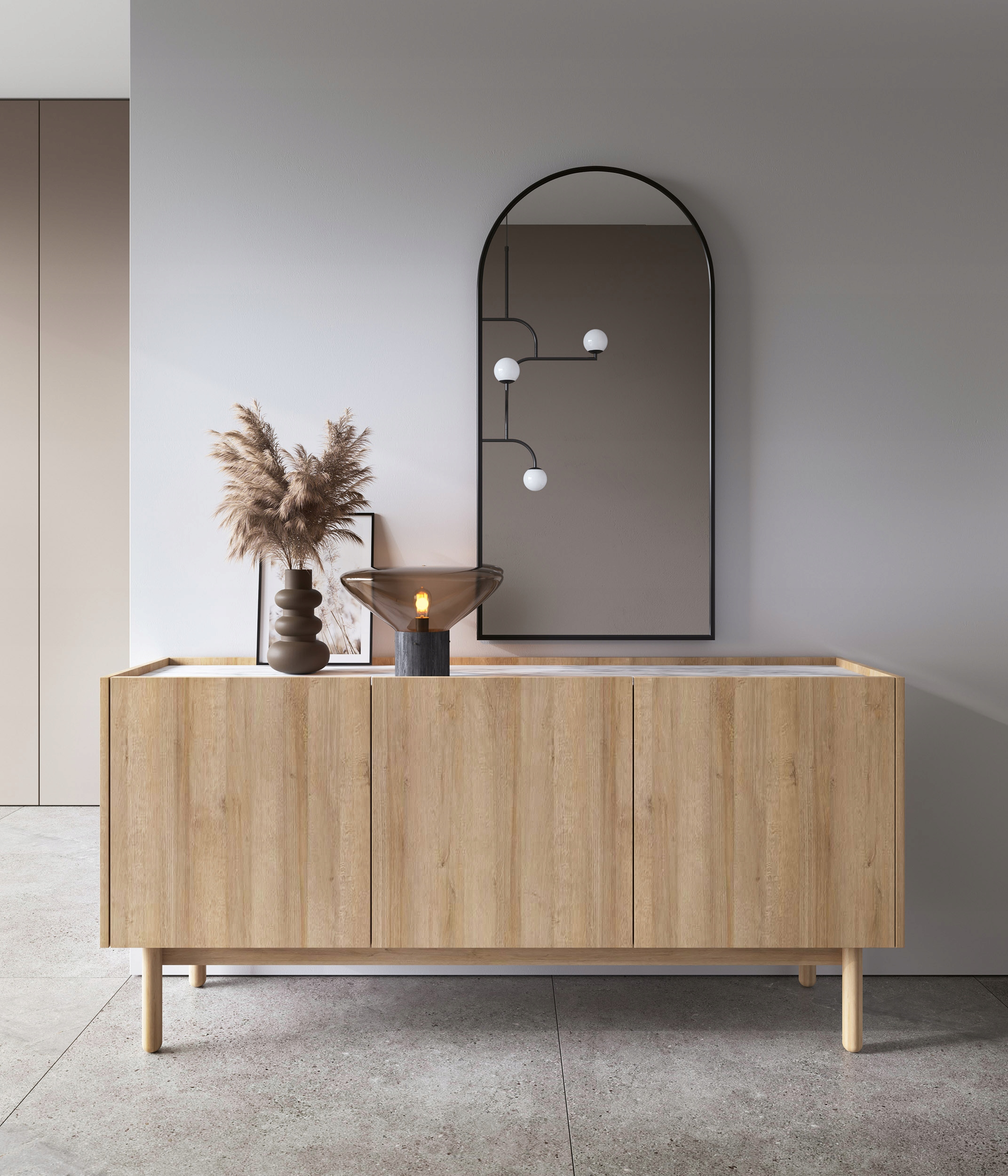 BOHO komoda K144/68, sektorový obývací nábytok 