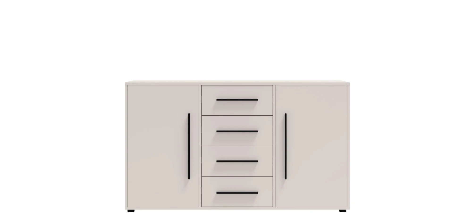 MAXIONE K2D4SZ MX-02 komoda, biela 