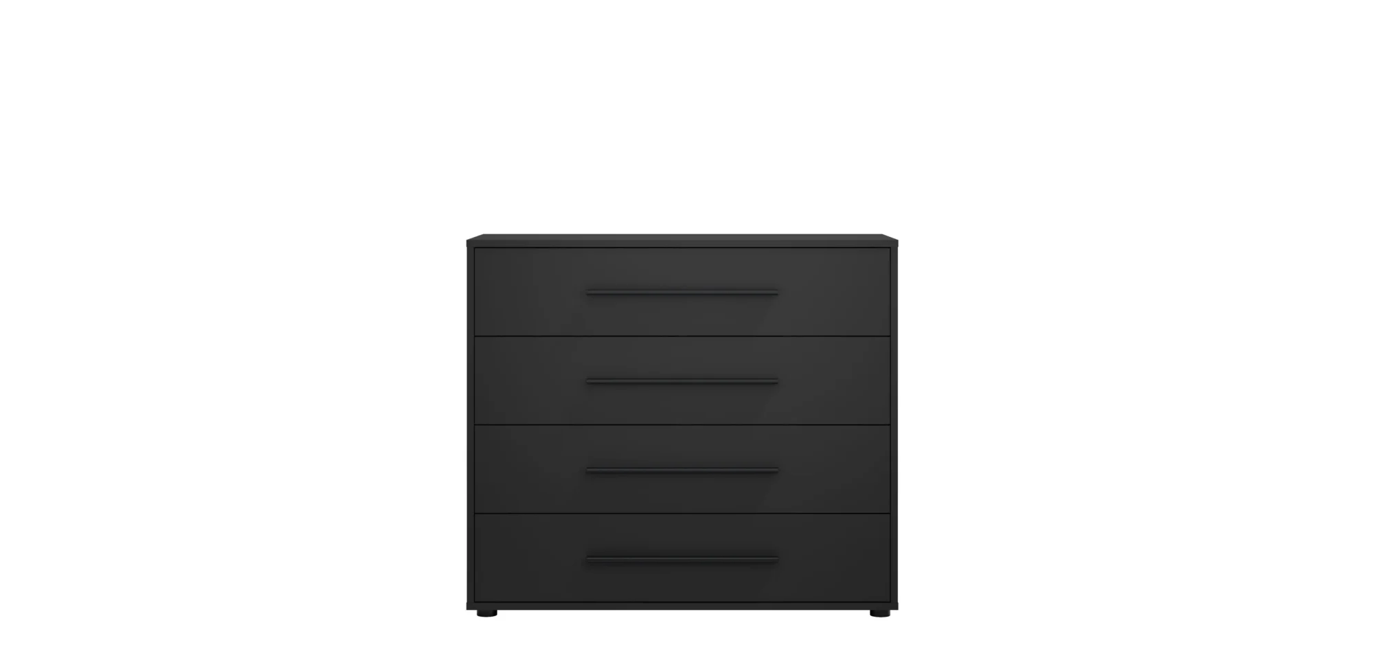 MAXIONE K4SZ MX-03 komoda, čierna 