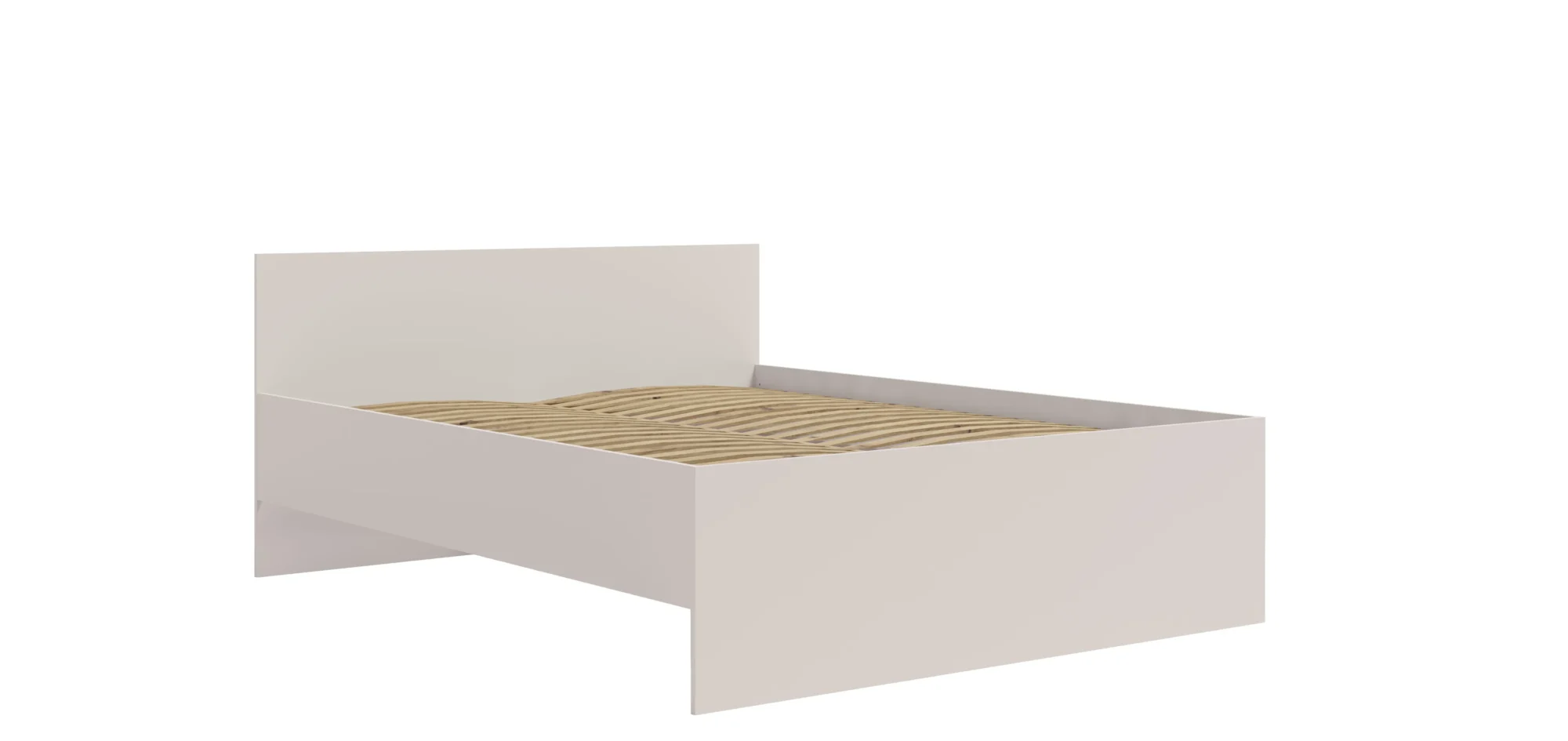 MAXIONE MX-04 posteľ s roštom, biela 