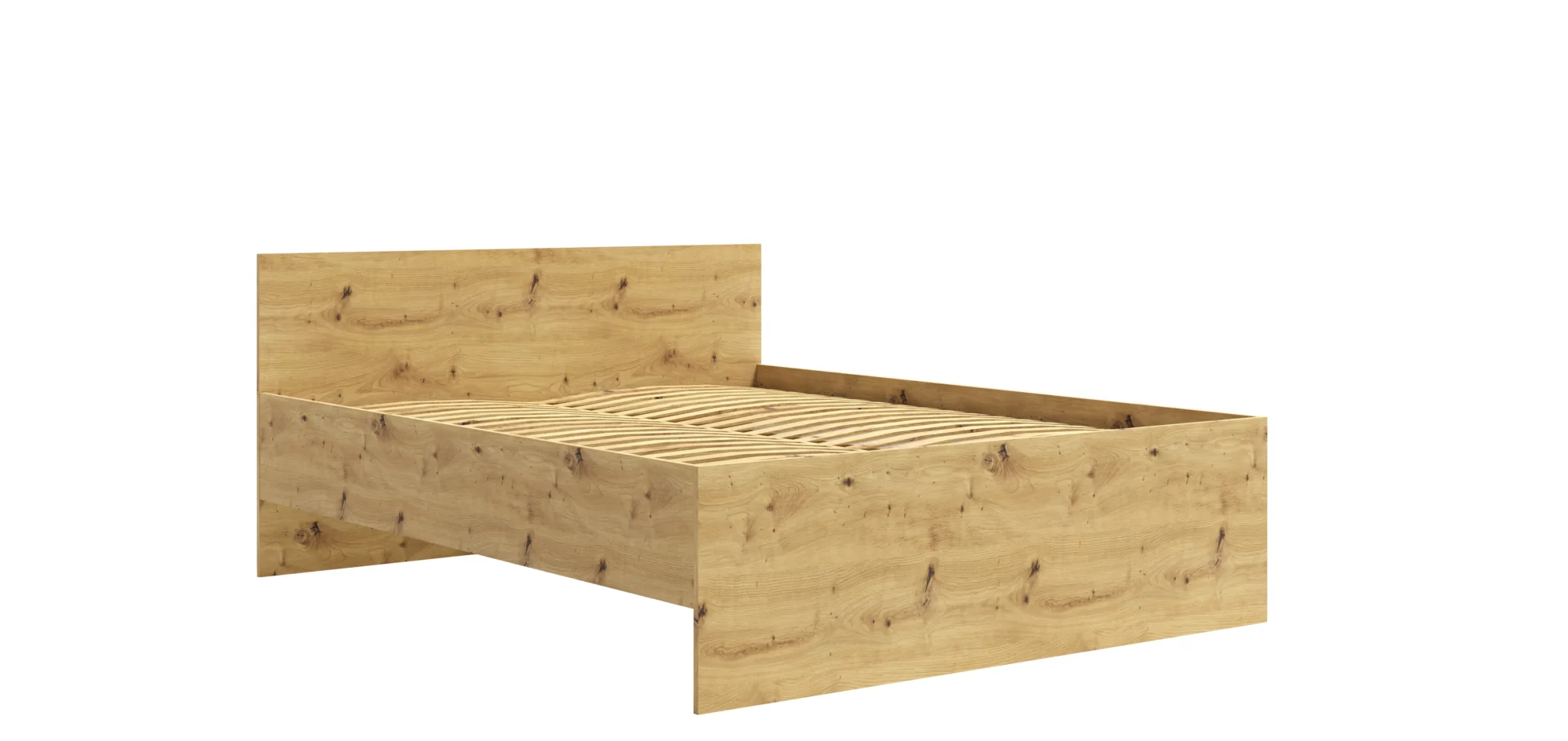 MAXIONE MX-04 posteľ s roštom, dub artisan